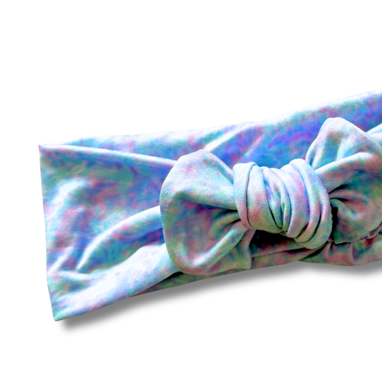 Bright Pastels Tie Dye Sweetie Headband Sewing Sweethearts
