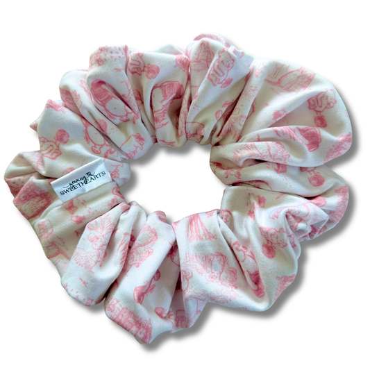 100 Acre Pink Scrunchie
