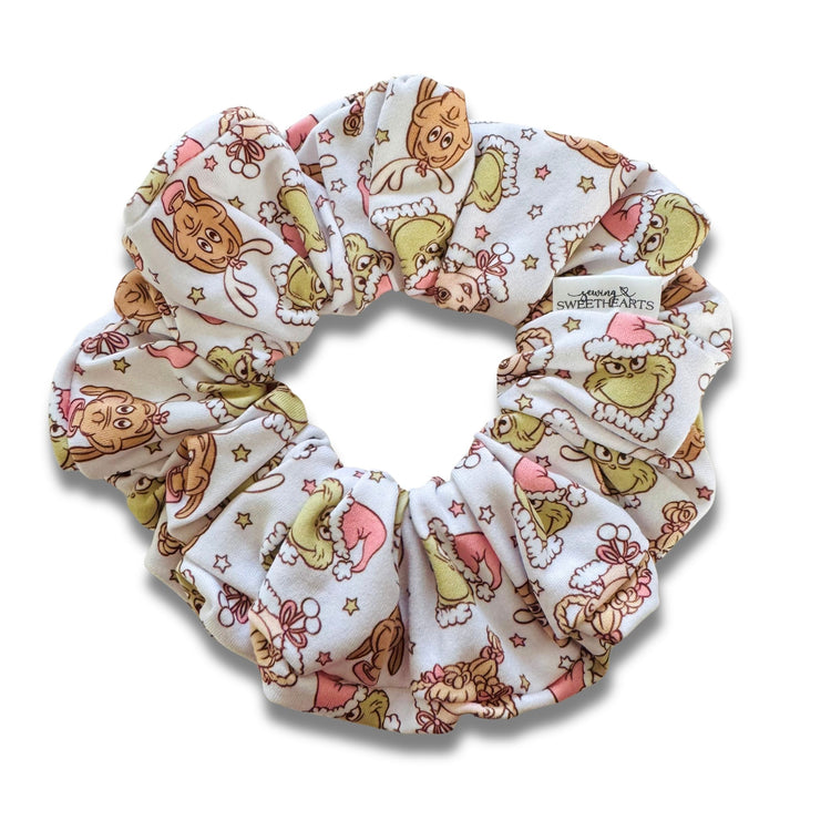 Grinchmas Scrunchie Sewing Sweethearts