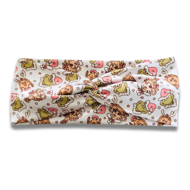 Grinchmas Sweetheart Headband Sewing Sweethearts