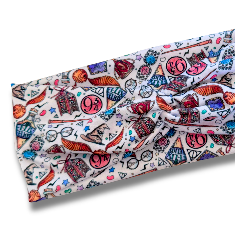 Wizards (v1) Sweetheart Headband (or removable tie option) Sewing Sweethearts