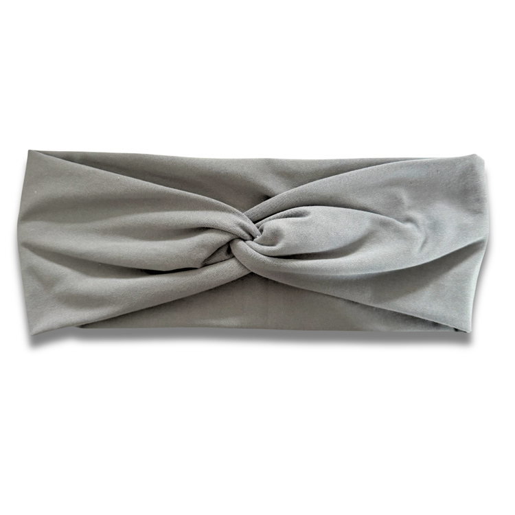 Grey Sweetheart Headband (or removable tie option) Sewing Sweethearts Sweetheart