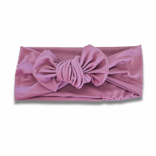 Dusty Mauve Sweetie Headband Sewing Sweethearts