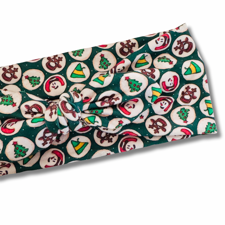 Holiday Bake Shop Sweetheart Headband (or removable tie option)