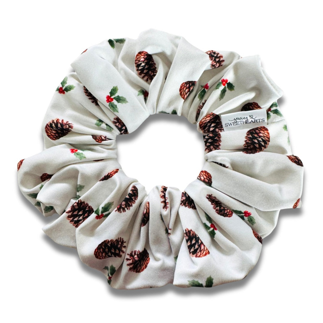 Pine cones Scrunchie  Sewing Sweethearts   