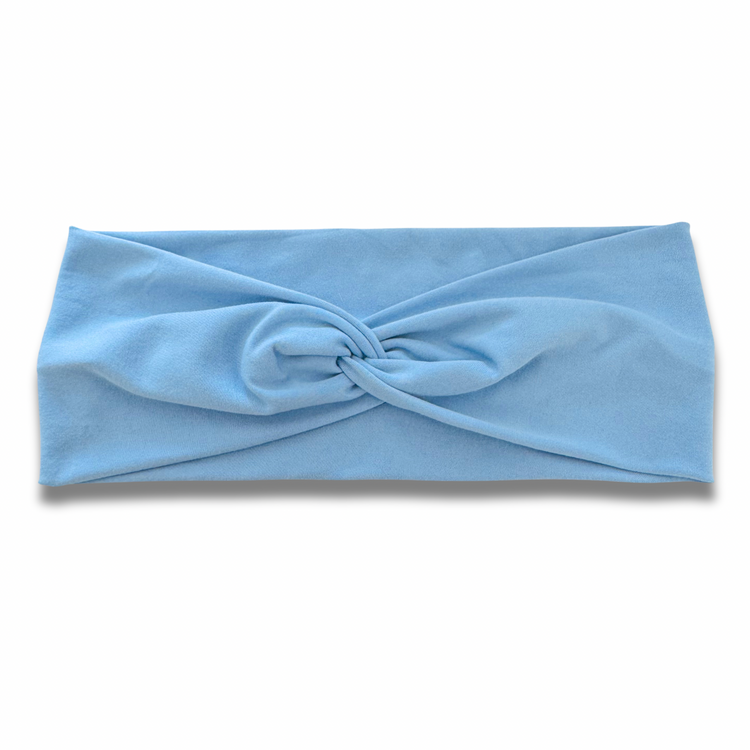 Baby Blue Sweetheart Headband (or removable tie option) Sewing Sweethearts Sweetheart