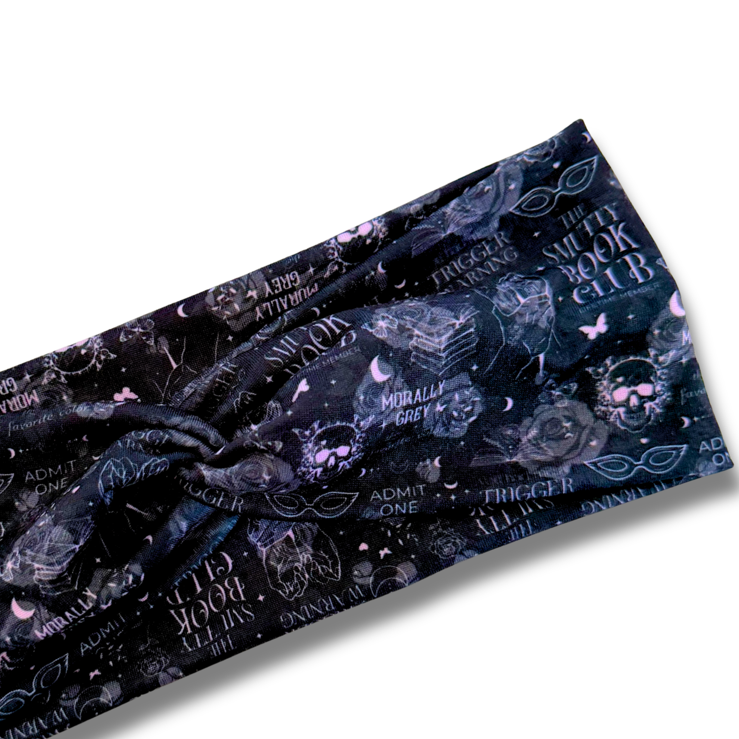 Trigger Warnings Sweetheart Headband (or removable tie option) Sewing Sweethearts