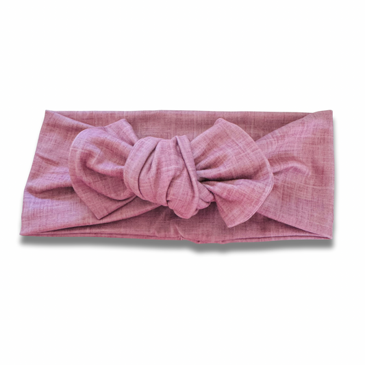 Pink Berry Linen Style Sweetie Headband Sewing Sweethearts
