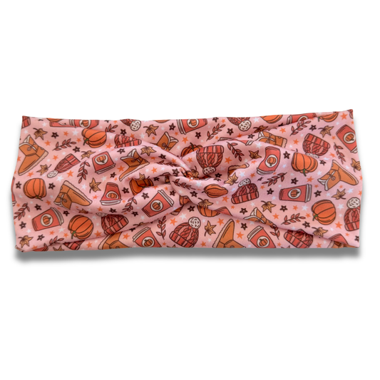 Fall Girl Sweetheart Headband (or removable tie option) Sewing Sweethearts Sweetheart