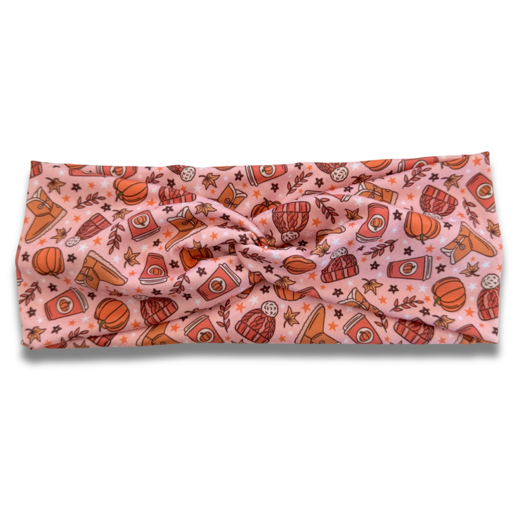 Fall Girl Sweetheart Headband (or removable tie option) Sewing Sweethearts Sweetheart