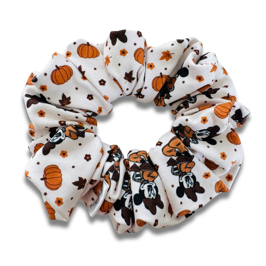 Fall Mouse Girl Scrunchie  Sewing Sweethearts   