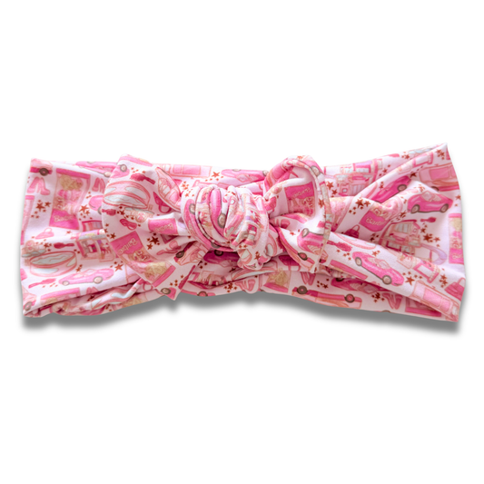 Pink Doll Sweetie Headband Sewing Sweethearts