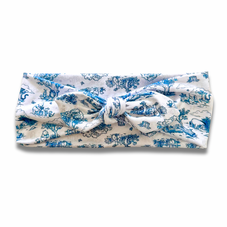 Vintage Honey Bear Sweetheart Headband (or removable tie option) Sewing Sweethearts Sweetheart with Removable Tie