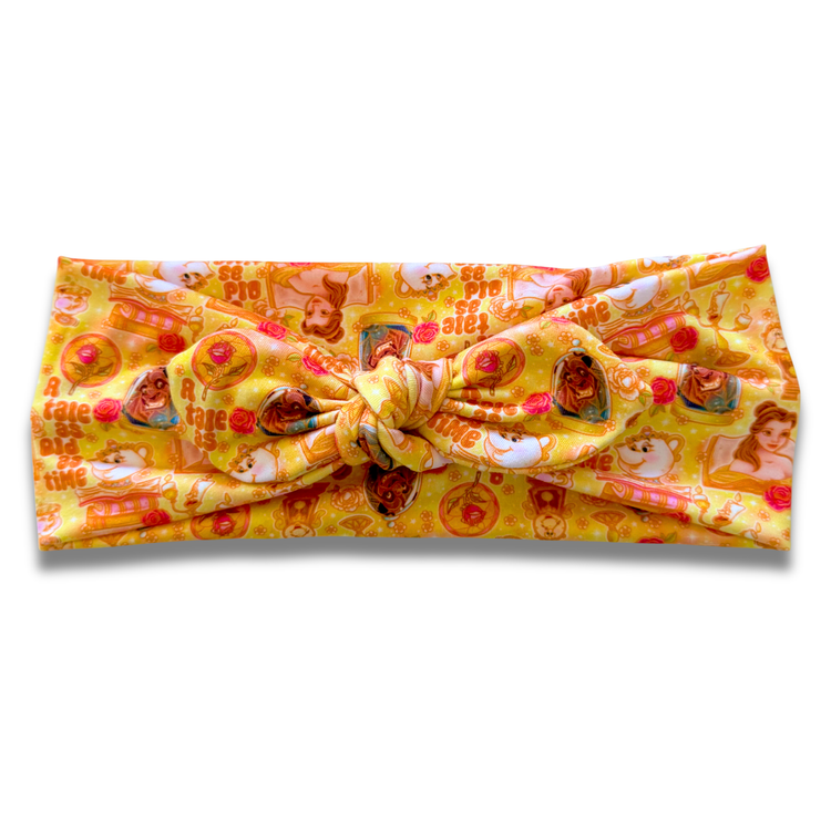 Beauty Princess (2) Sweetheart Headband (or removable tie option) Sewing Sweethearts Sweetheart with Removable Tie