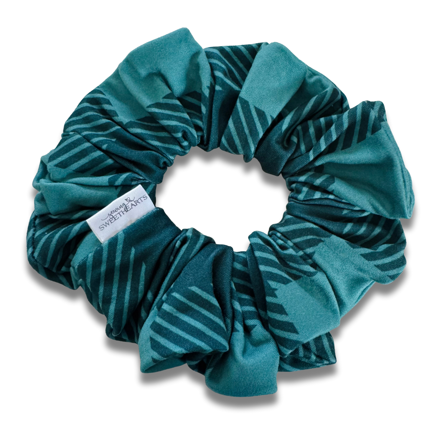 Forest Plaid Scrunchie Sewing Sweethearts