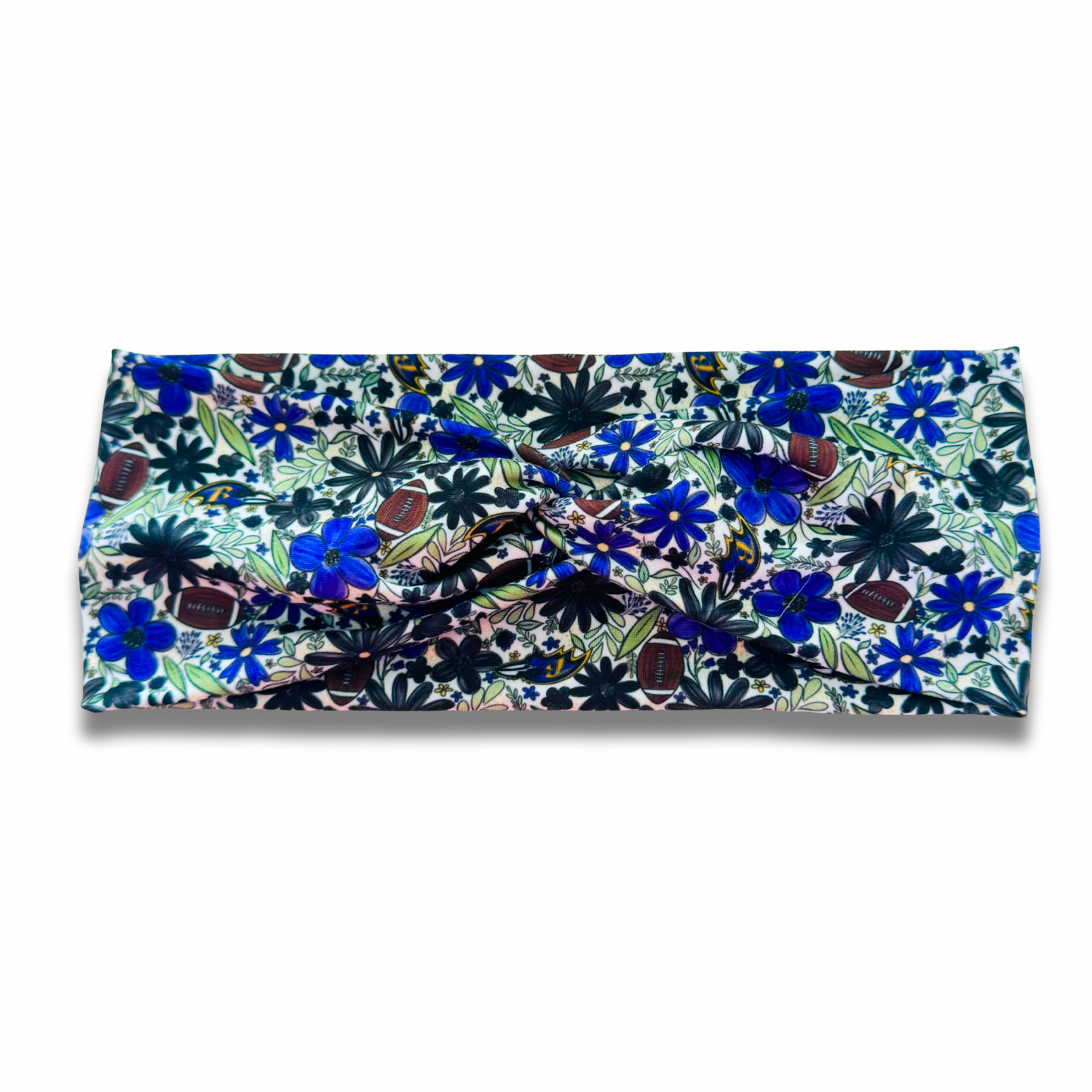 Football: Ravens Sweetheart Headband Sewing Sweethearts