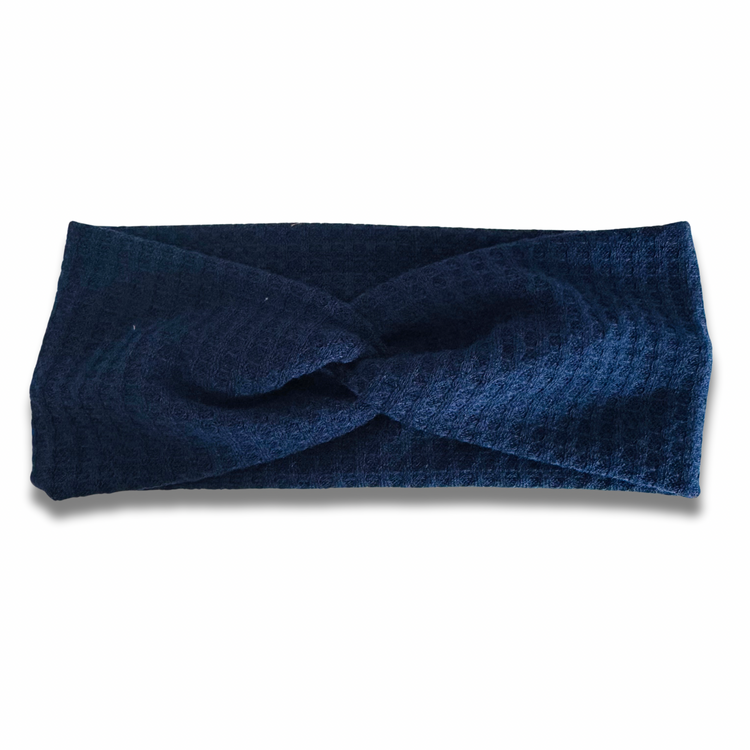 Navy Waffle Knit Sweetheart (or removable tie option) Sewing Sweethearts Sweetheart