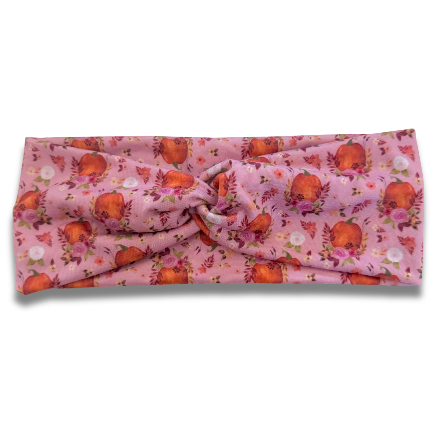 Mauve Pumpkin Patch Sweetheart Headband (or removable tie option) Sewing Sweethearts Sweetheart