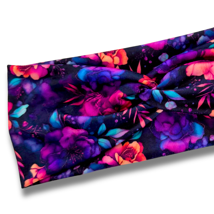 Mystic Garden Sweetheart Headband (or removable tie option) Sewing Sweethearts