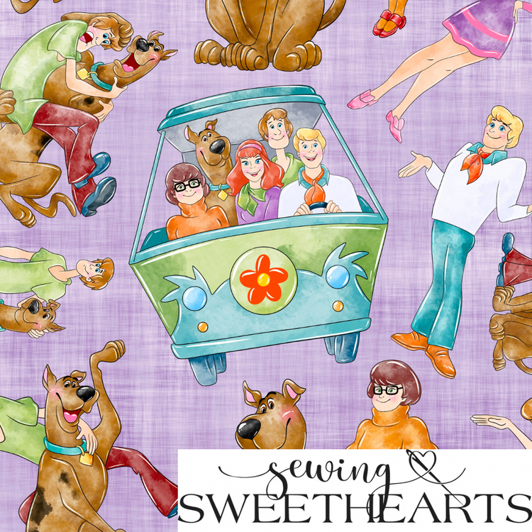 Mystery Gang Minky Blanket PREORDER (~4 weeks before shipping)  Sewing Sweethearts   