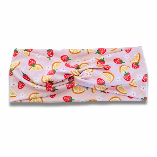 Strawberry Lemons Sweetheart Headband Sewing Sweethearts Default Title