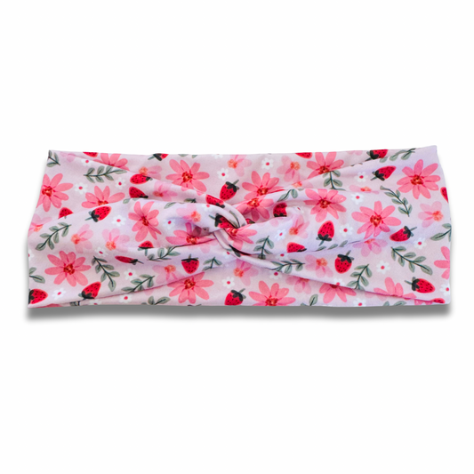 Strawberry Blooms Sweetheart Headband Sewing Sweethearts Default Title