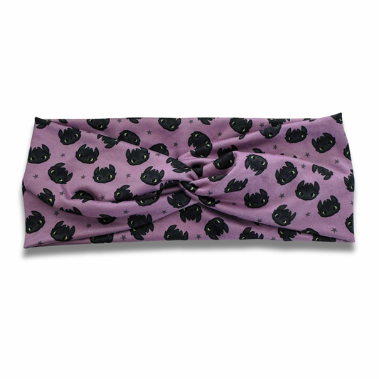 Dragon Sweetheart Headband (or removable tie option) Sewing Sweethearts Sweetheart