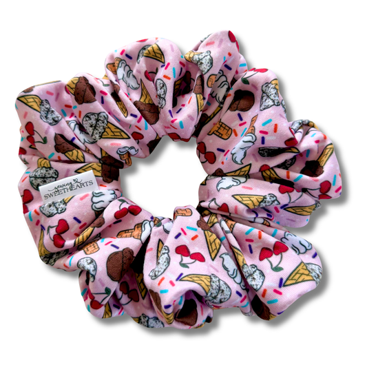Cherry On Top Scrunchie Sewing Sweethearts