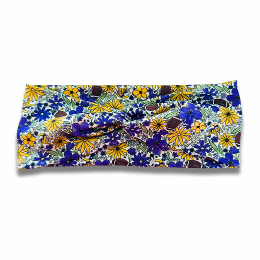 Football: Vikings Sweetheart Headband Sewing Sweethearts