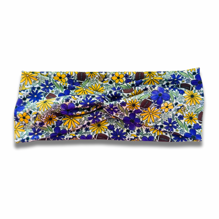 Football: Vikings Sweetheart Headband Sewing Sweethearts
