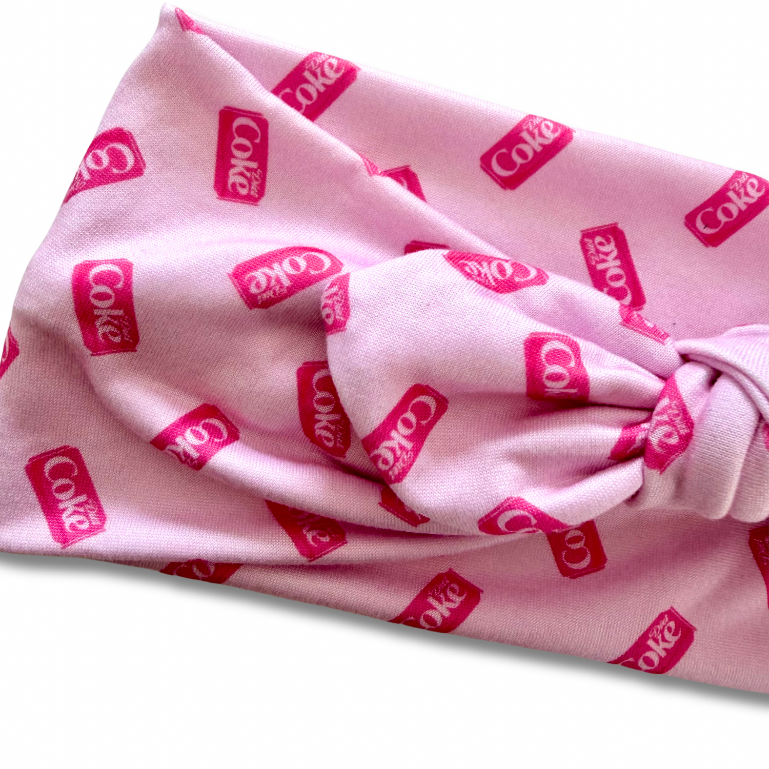 Diet Soda Sweetheart Headband (or removable tie option) Sewing Sweethearts