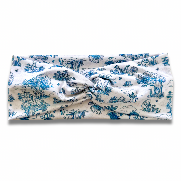 Vintage Honey Bear Sweetheart Headband (or removable tie option) Sewing Sweethearts Sweetheart