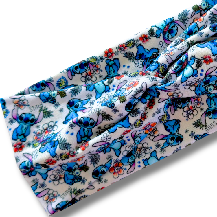 Blue Alien Summer Sweetheart Headband Sewing Sweethearts