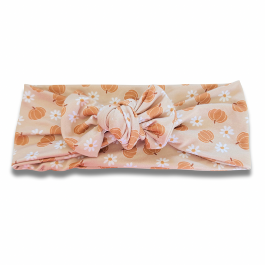 Pumpkins & Daisies Sweetie Headband Sewing Sweethearts