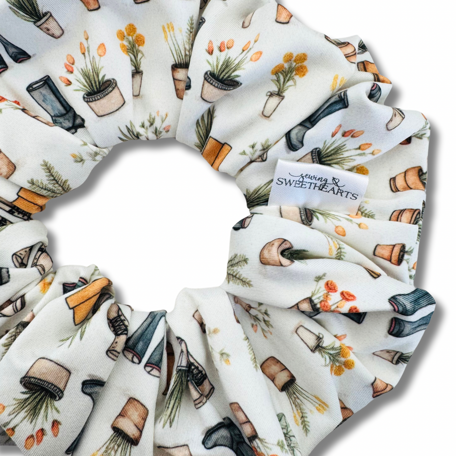 Gardening Scrunchie Sewing Sweethearts
