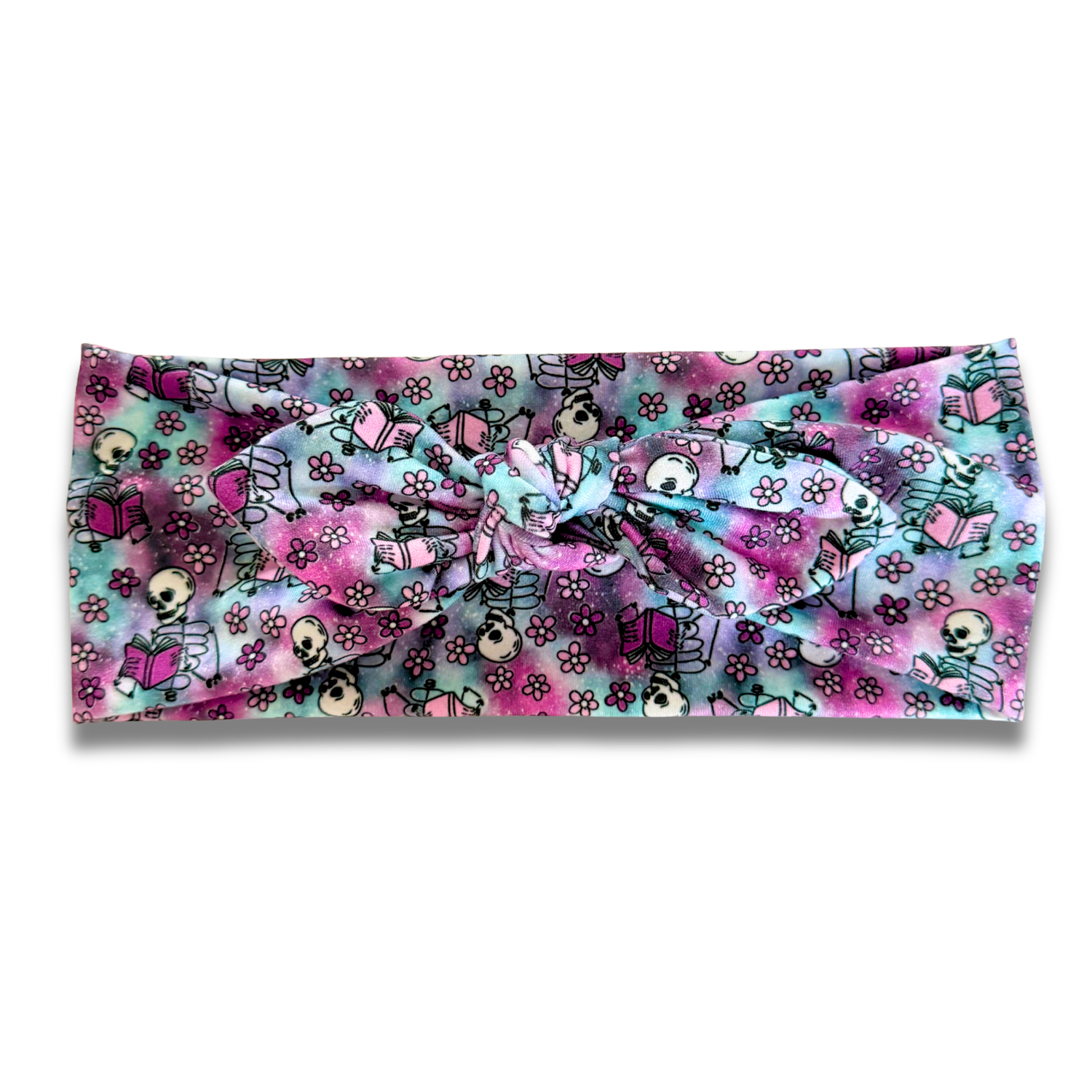 Skeleton Books Sweetheart Headband (or removable tie option) Sewing Sweethearts Sweetheart with Removable Tie
