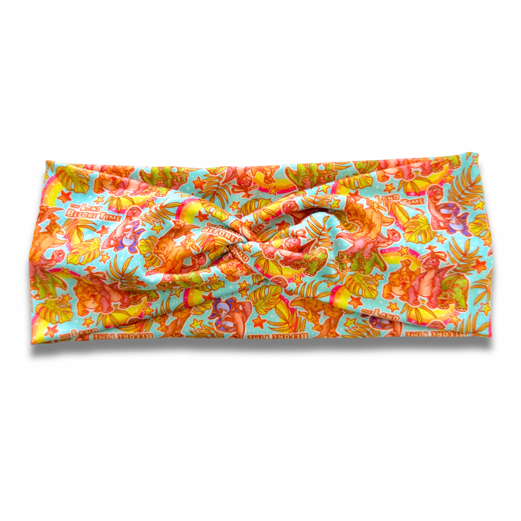 Famous Dinosaurs Sweetheart Headband (or removable tie option) Sewing Sweethearts Sweetheart