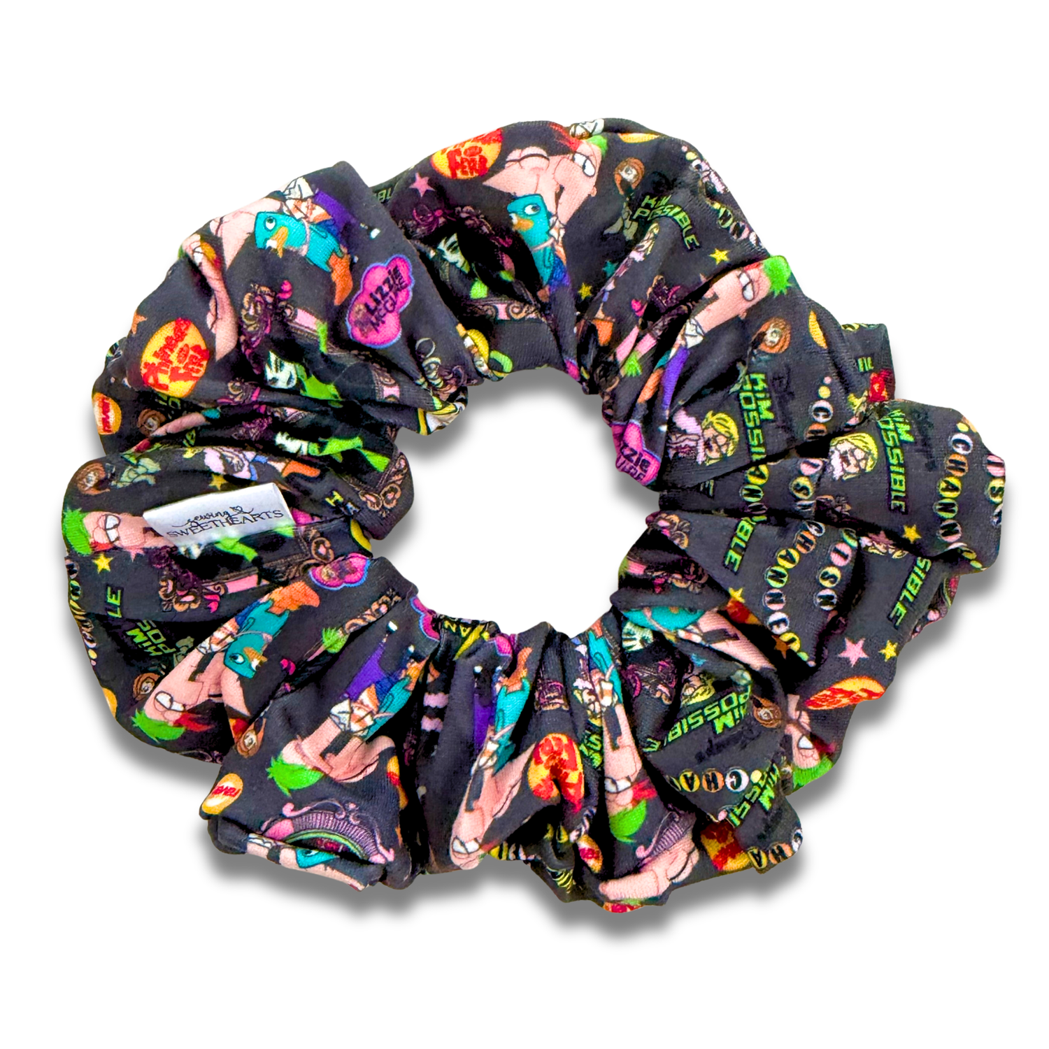 Cartoons Scrunchie Sewing Sweethearts