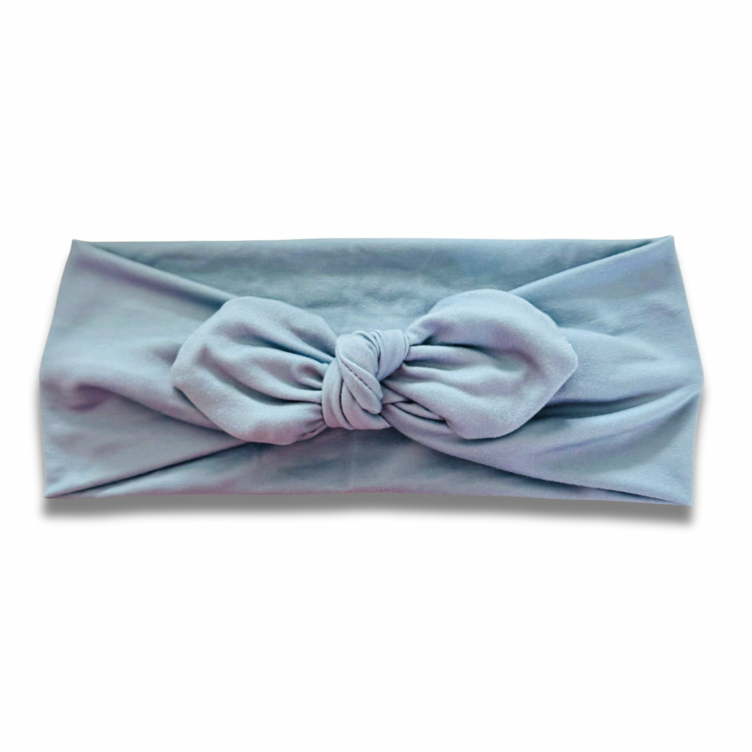 Dusty Blue Sweetheart Headband (or removable tie option) Sewing Sweethearts Sweetheart with Removable Tie