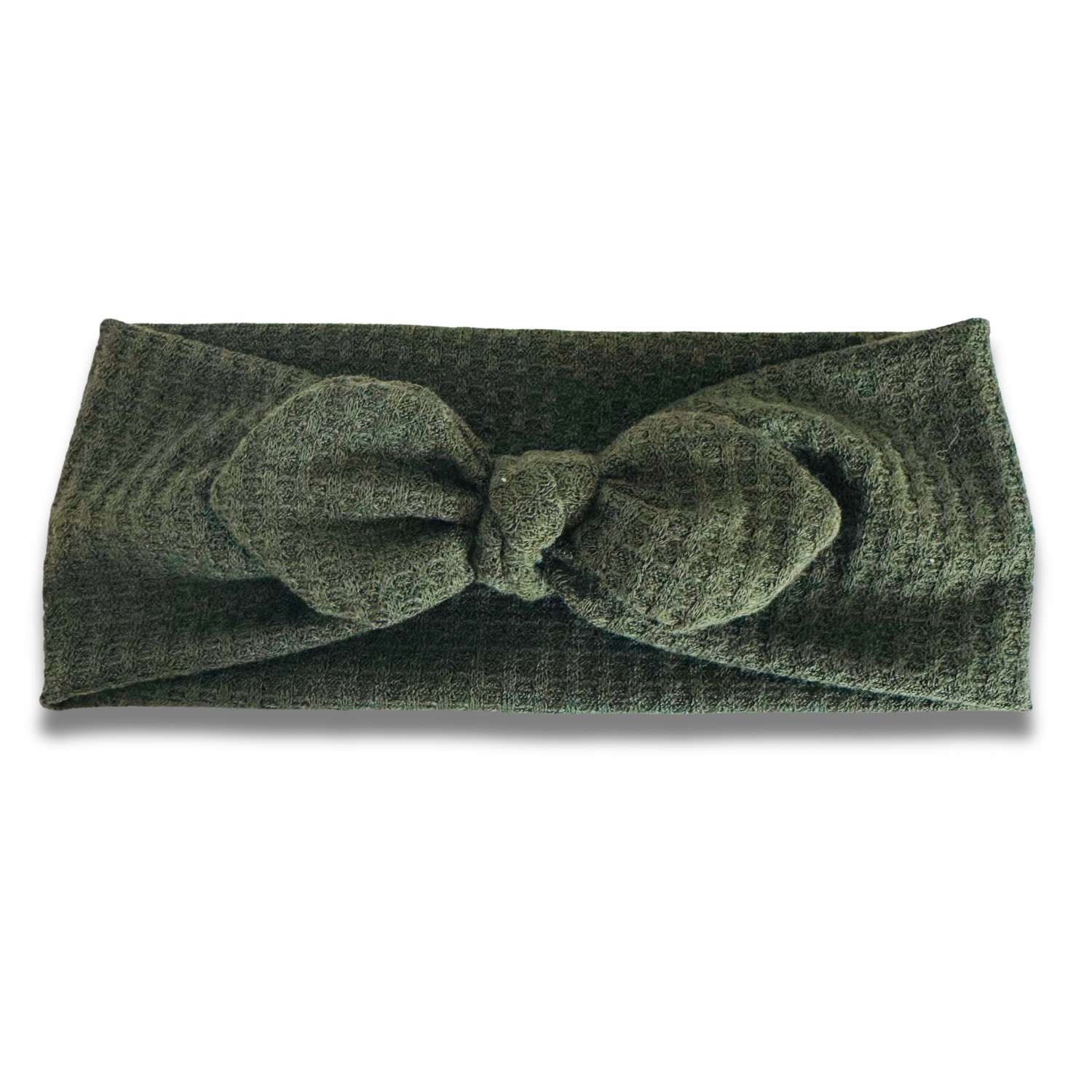 Olive Waffle Knit Sweetheart (or removable tie option) Sewing Sweethearts Sweetheart with removable tie