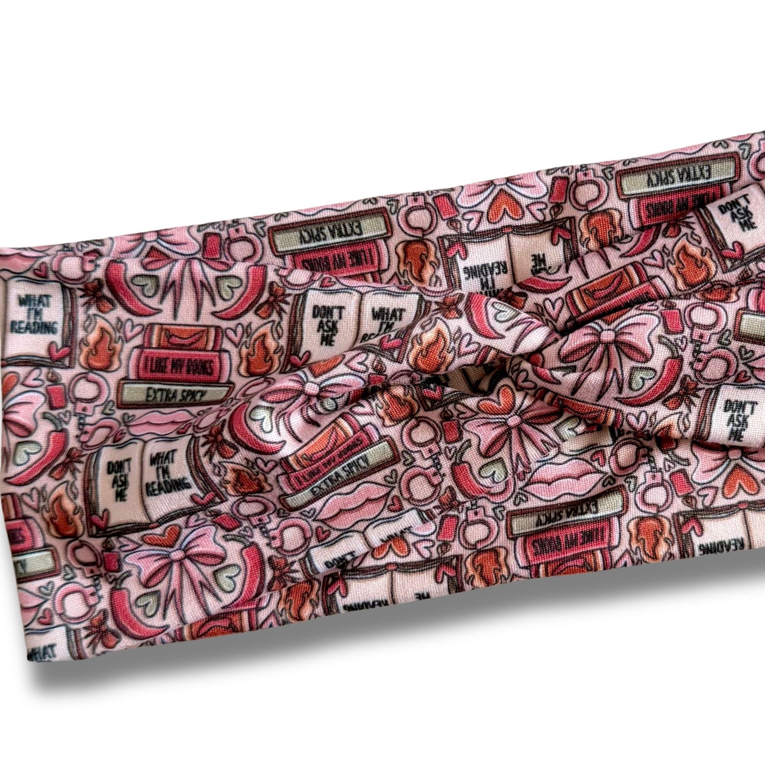 Don’t Ask Me What I’m Reading Sweetheart Headband (or removable tie option) Sewing Sweethearts