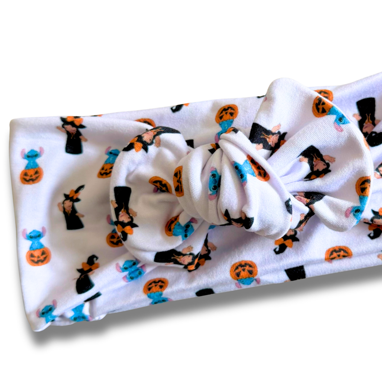 Blue Alien Halloween Sweetie Headband