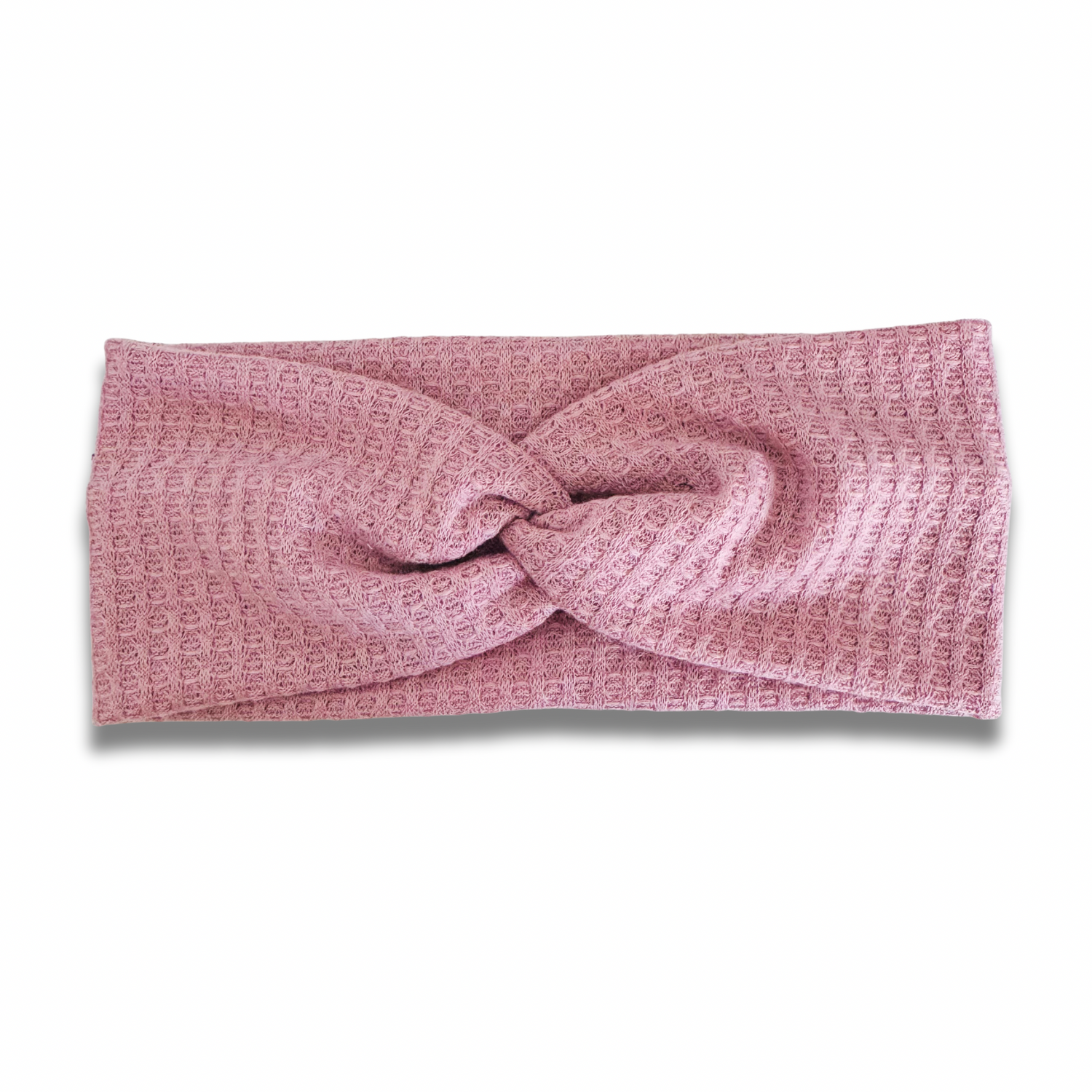 Dusty Rose Waffle Knit Sweetheart (or removable tie option) Sewing Sweethearts Sweetheart