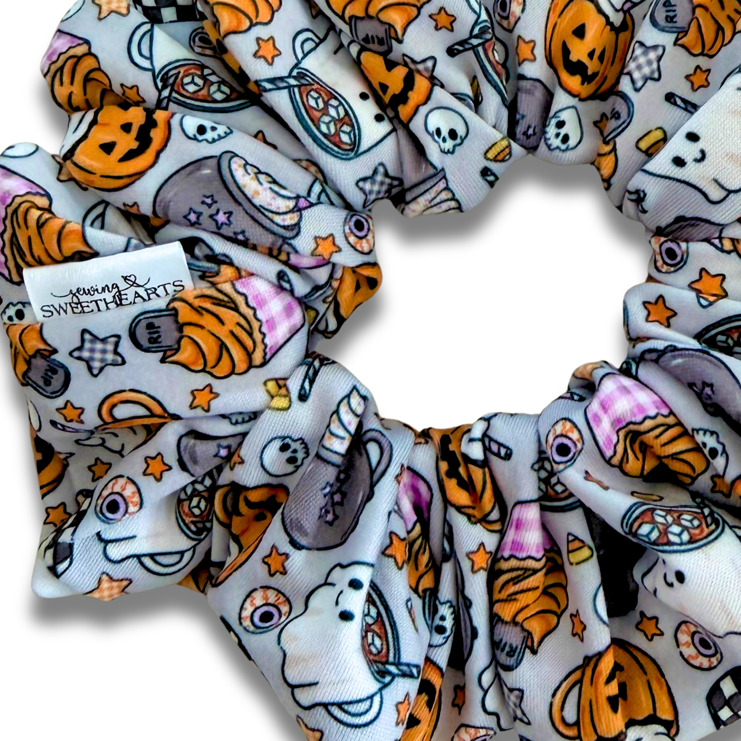 Spooky Treats Scrunchie Sewing Sweethearts