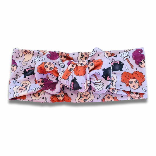 Witches Sweetie Headband Sewing Sweethearts