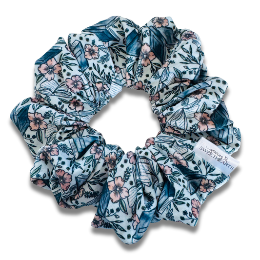 Open Book Scrunchie Sewing Sweethearts