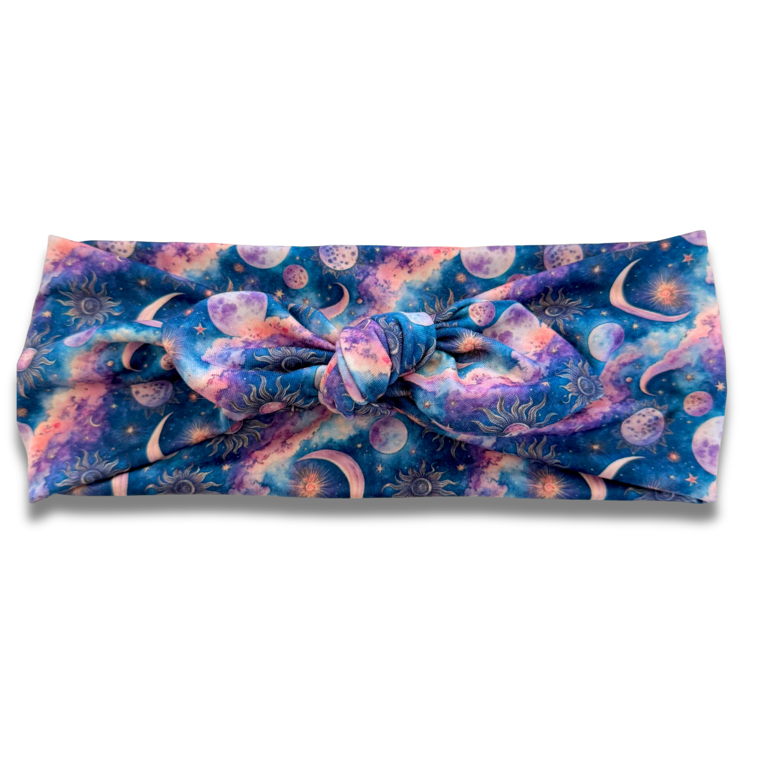 Celestial Sweetheart Headband (or removable tie option) Sewing Sweethearts Sweetheart with Removable Tie