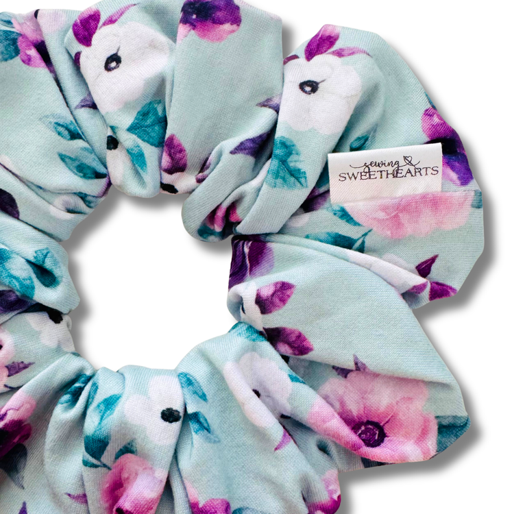 Violet Blues Scrunchie Sewing Sweethearts