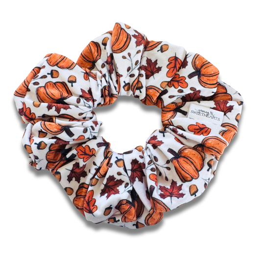 Autumn Harvest Scrunchie Sewing Sweethearts