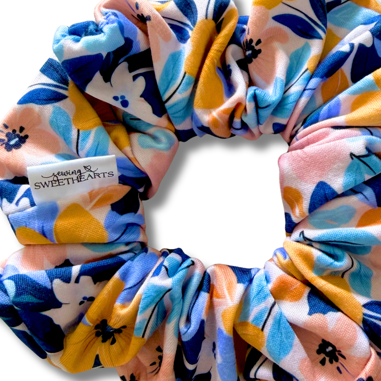 Summer Blooms Scrunchie Sewing Sweethearts